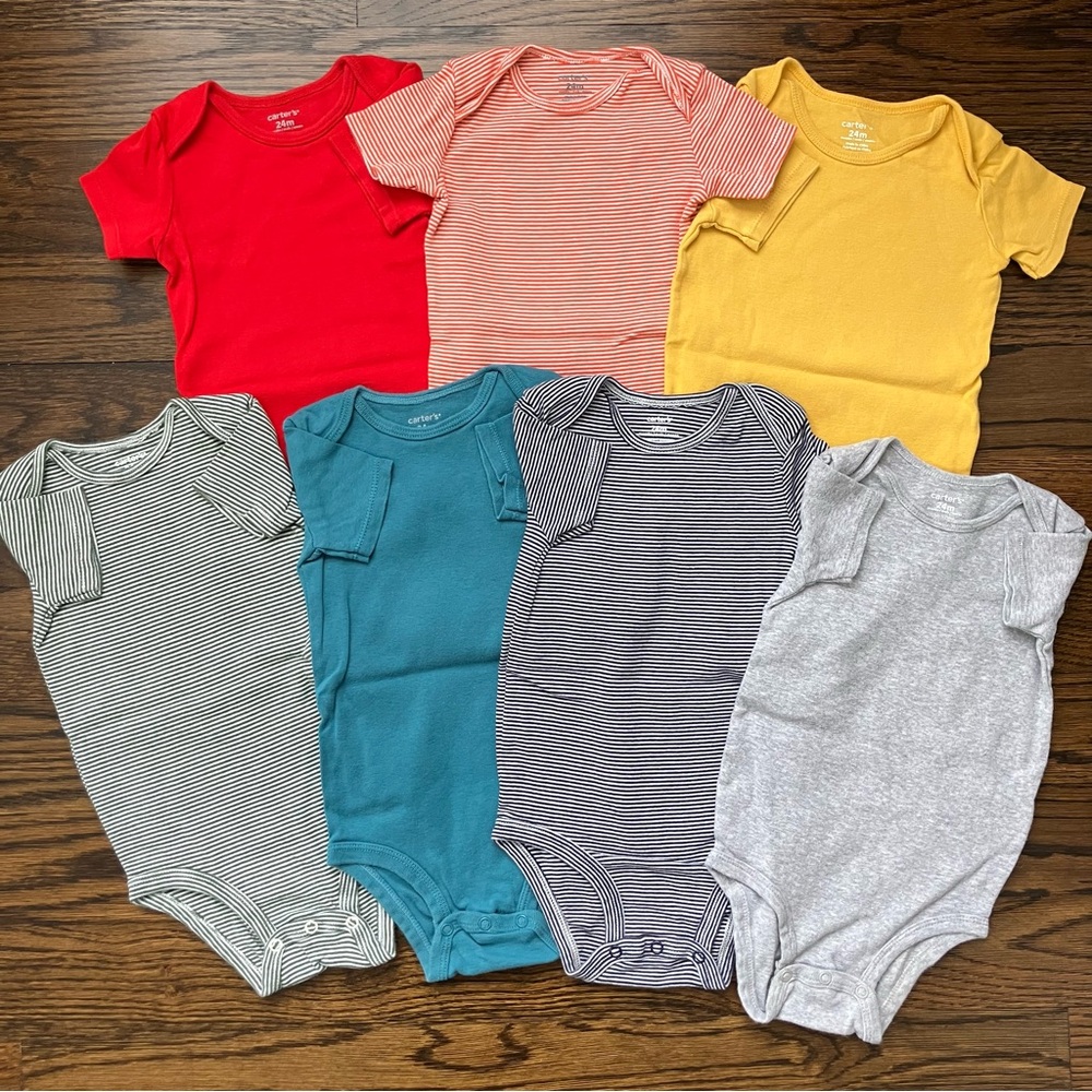 Carter’s Onesie Bundle, 24M